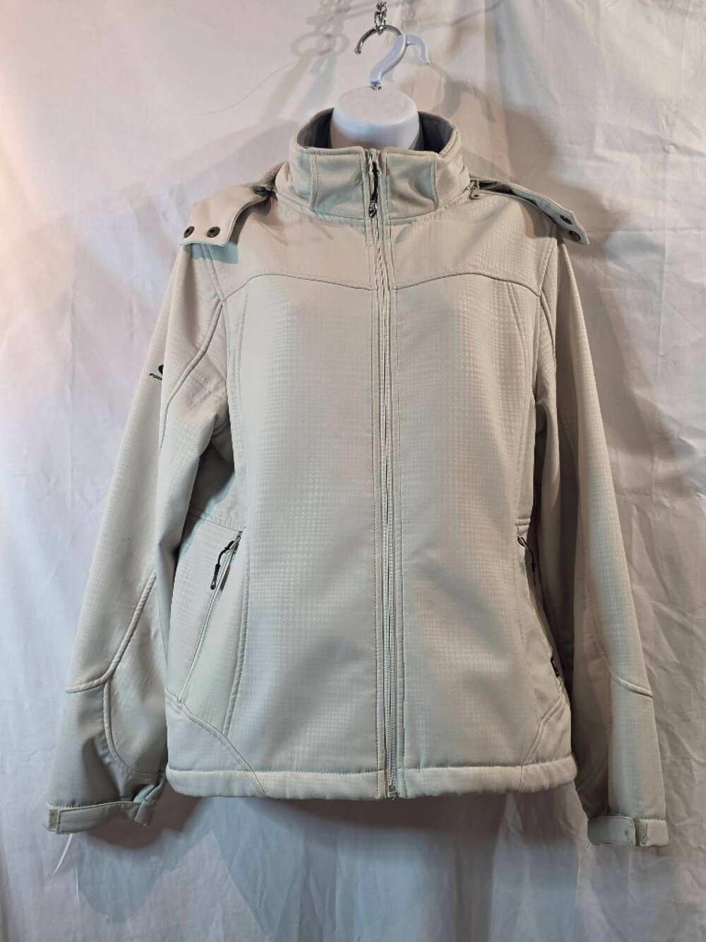 Point Zero Nicole Benisti Women’s Fleece‑Lined Softshell Jacket – Size XS